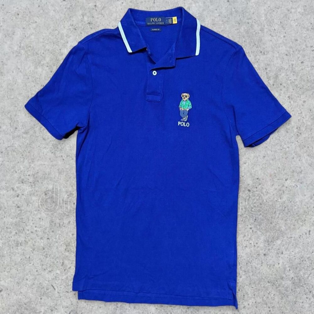 Polo Ralph Lauren Bear Short Sleeve Collared Polo Shirt